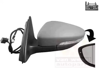 VAN WEZEL 5772807 -  Наружное зеркало